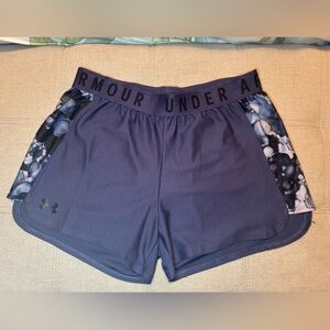 Under Armour blue workout shorts